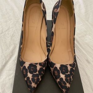 J. Crew Elsie Leopard Print Pumps